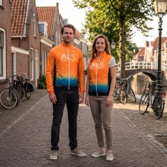ALS-windjack lange mouw