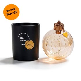ALS Cadeauset – Een lichtpuntje én een warm momentje voor jou